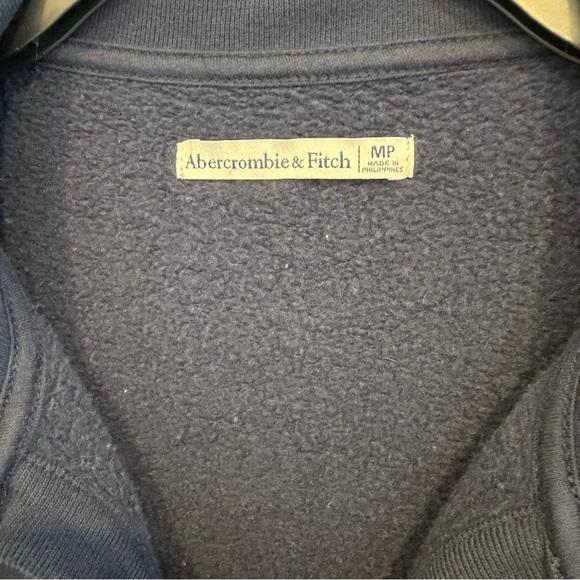 Abercrombie & Fitch Fleece Long Sleeve Shorts w/Pockets Romper Size M Petite - Picture 6 of 7